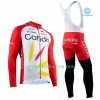 Maillot Cyclisme Hiver + Collant à Bretelles 2020 Cofidis Pro Team N001